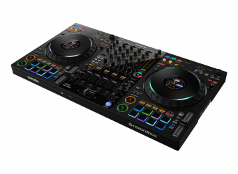 PIONNER CONTROLADOR PARA DJ DDJ-FLX10, 4 CANALES, 24 BIT, XLR, NEGRO