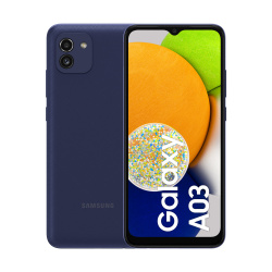 Samsung Galaxy A03 6.5", 128GB, 4GB RAM, Azul