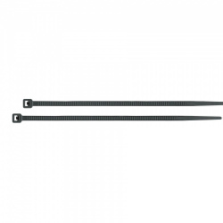 VOLTECK CINCHO DE PLÁSTICO 44326, 20 X 0.45CM, NEGRO, 50 PIEZAS