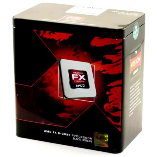 AMD CP FX-8350 AM3+  FX-SERIES X8, 8 Core, 4.0 GHz, 16MB, Socket AM3+ (FD8350FRHKBOX)