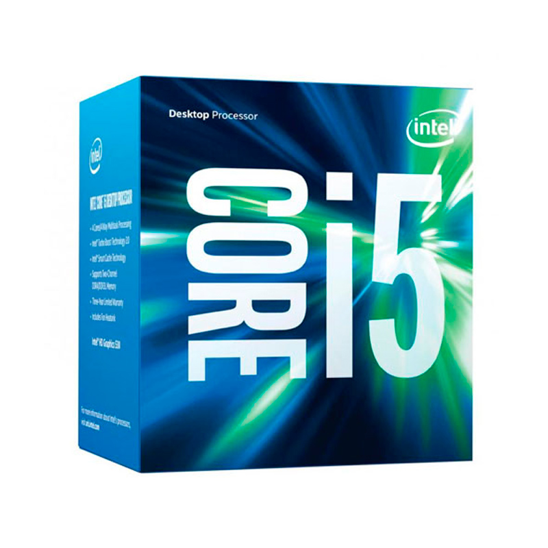 INTEL CP CORE I5-7400, 3.0 - 3.5GHZ, QUAD CORE, SOCKET LGA 1151, 6MB CACHE