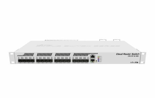 Mikrotik CRS317-1G-16S+RM Manageable Switch Layer 3 features 16 SFP+ 10GbE conn