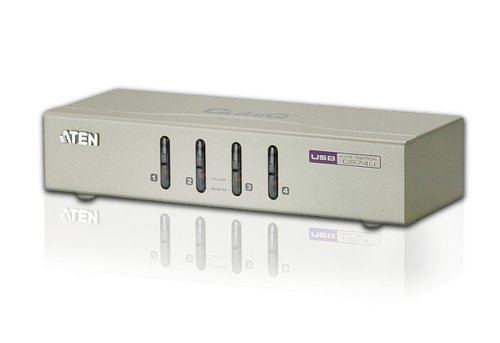 ATEN CS74U - KVM-/AUDIO-SWITCH - 4 x KVM/AUDIO