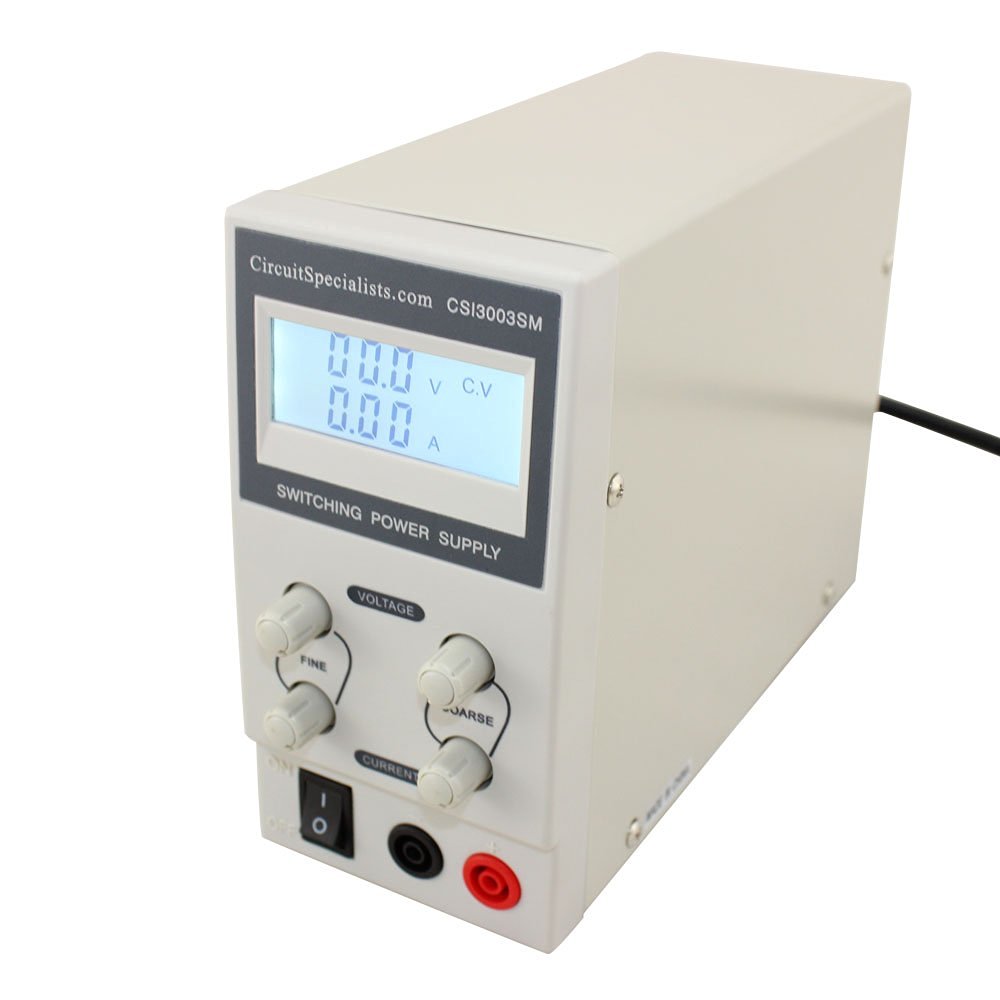 Bench Power Supply with Digital Display 0-30V, 0-3A