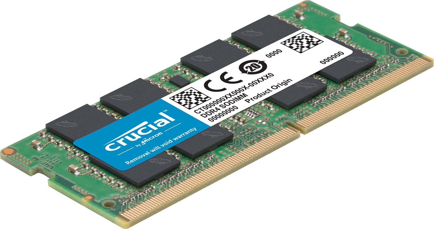 Crucial - Memoria de 16GB SODIMM de 260 pines DDR4 3200 MT/s (PC4-25600)