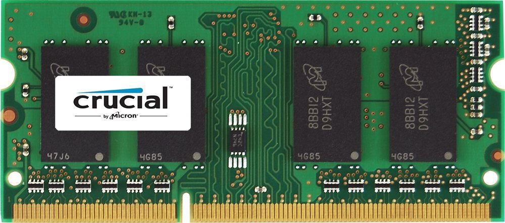 MEMORIA CRUCIAL BY MICRON SODIMM DDR3L 2GB PC3-12800 1600MHZ CL11 204PIN 1.35V PARA LAPTOP