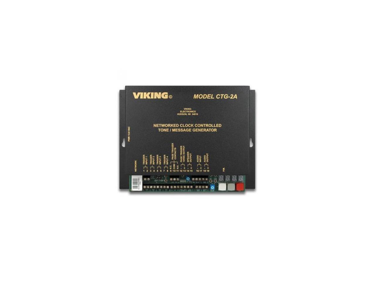 VIKING CTG-2A Network Clock Controlled Tone / Message Generator