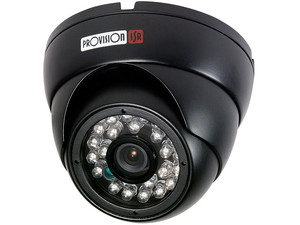 CAMARA DE SEGURIDAD METAL TIPO DOMO INFRARROJO / 650 TVL 15 MTS / LENTE 3.6 MM EXTERIOR PROVISION