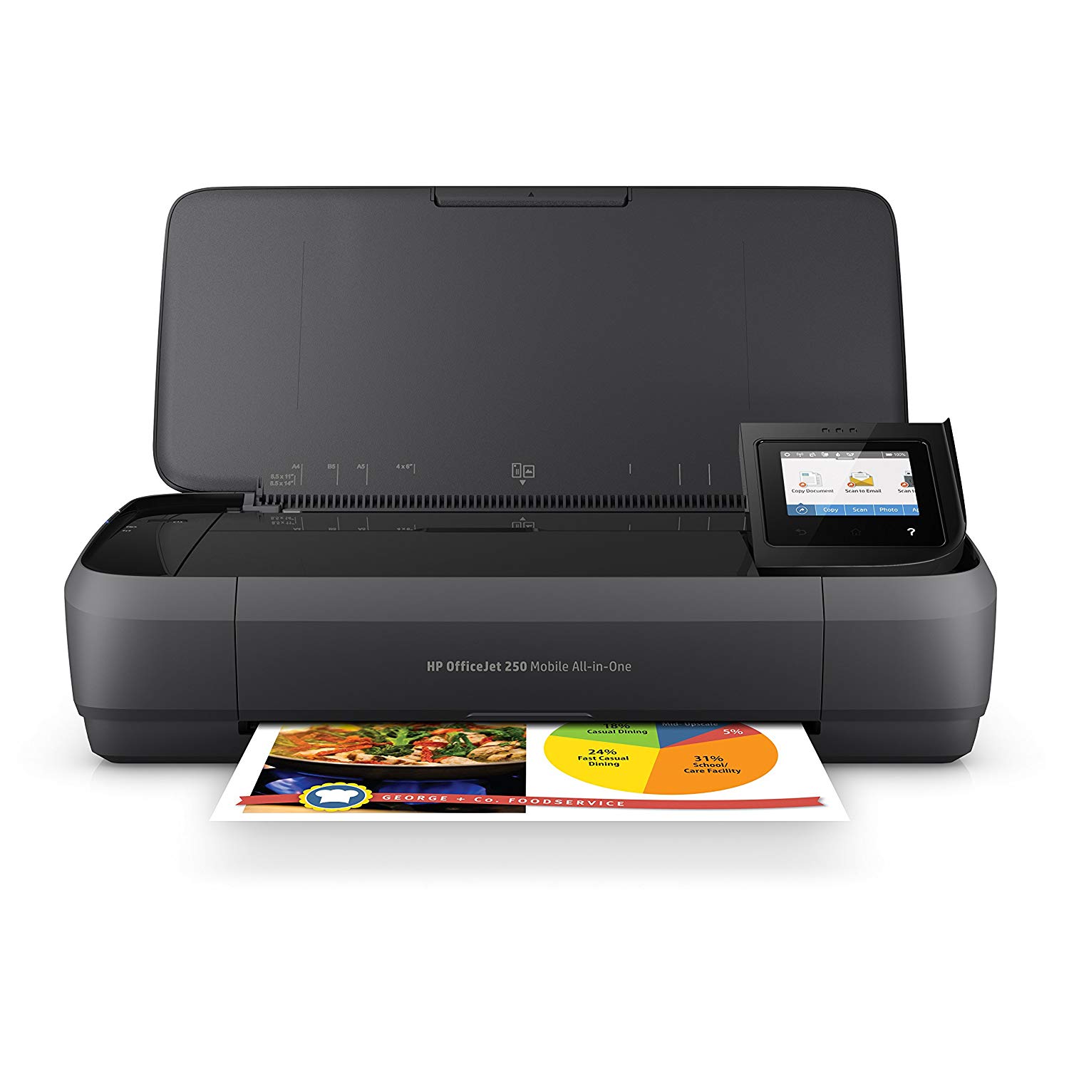 HP Officejet 250 Todo en Uno Impresora Móvil