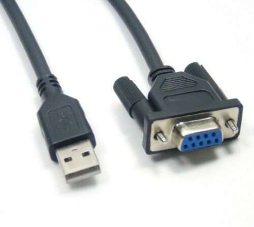 Cable 10 FT,  DB9 9Pin Hembra a USB 2.0