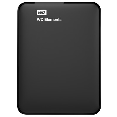 Disco Duro Externo 2.5"  WD Elements 1TB Modelo WDBUZG0010BBK USB 3.0 y 2.0 Ofrece almacenamiento fiable y de gran capacidad velocidades ultrarapidas de transferencia de datos y conectividad univers