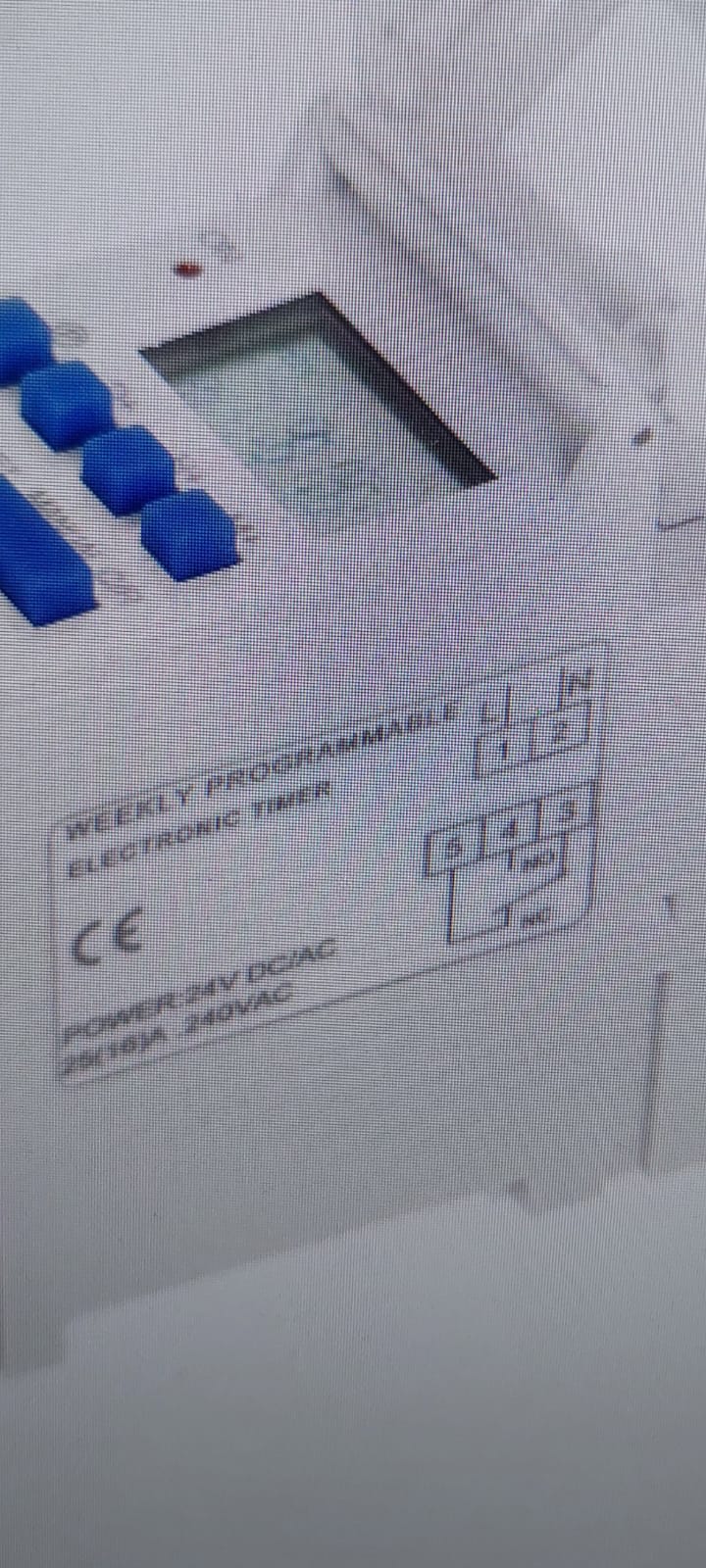 GENERICO|THC15A AC 220V | THC15A DIGITAL LCD PROGRAMMABLE TIMER SWITCH RELAY 16A AMP ELECTRONIC A8N2