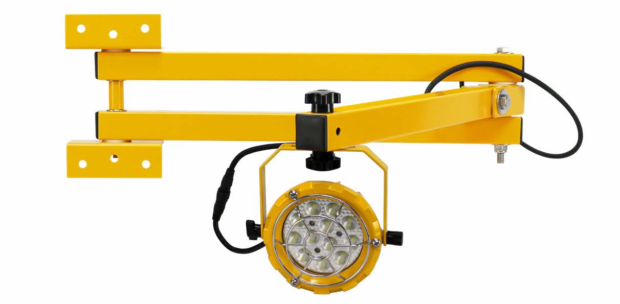 Luz para muelle de carga con brazo doble de 42" 30W, 3300 Lumens, 120V FOSFORIA DKLED-42-30W LED Fostoria TPI