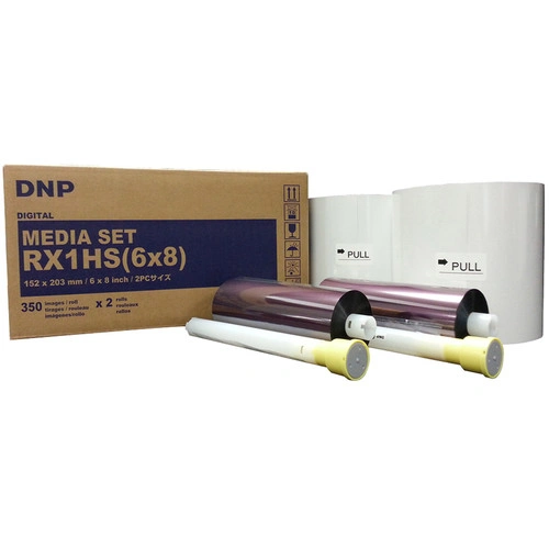 DNP 6 x 8" Media Set for DS-RX1HS & RX1 Printers (2 Rolls)