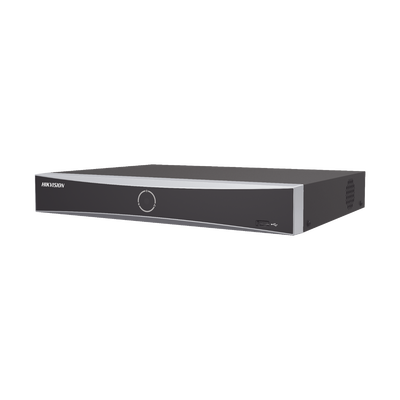 NVR 12 Megapixel (4K) / 16 canales IP / AcuSense (Evita Falsas Alarmas) / Reconocimiento Facial / 1 Bahías de Disco Duro / HDMI en 4K