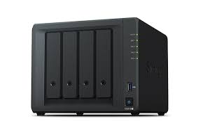 Gab NAS SYN DS918+ 4Gb RAM 4 Bahias