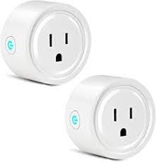 Wifi Smart Plug, YOMYM Enchufe Inteligente Mini Outlets