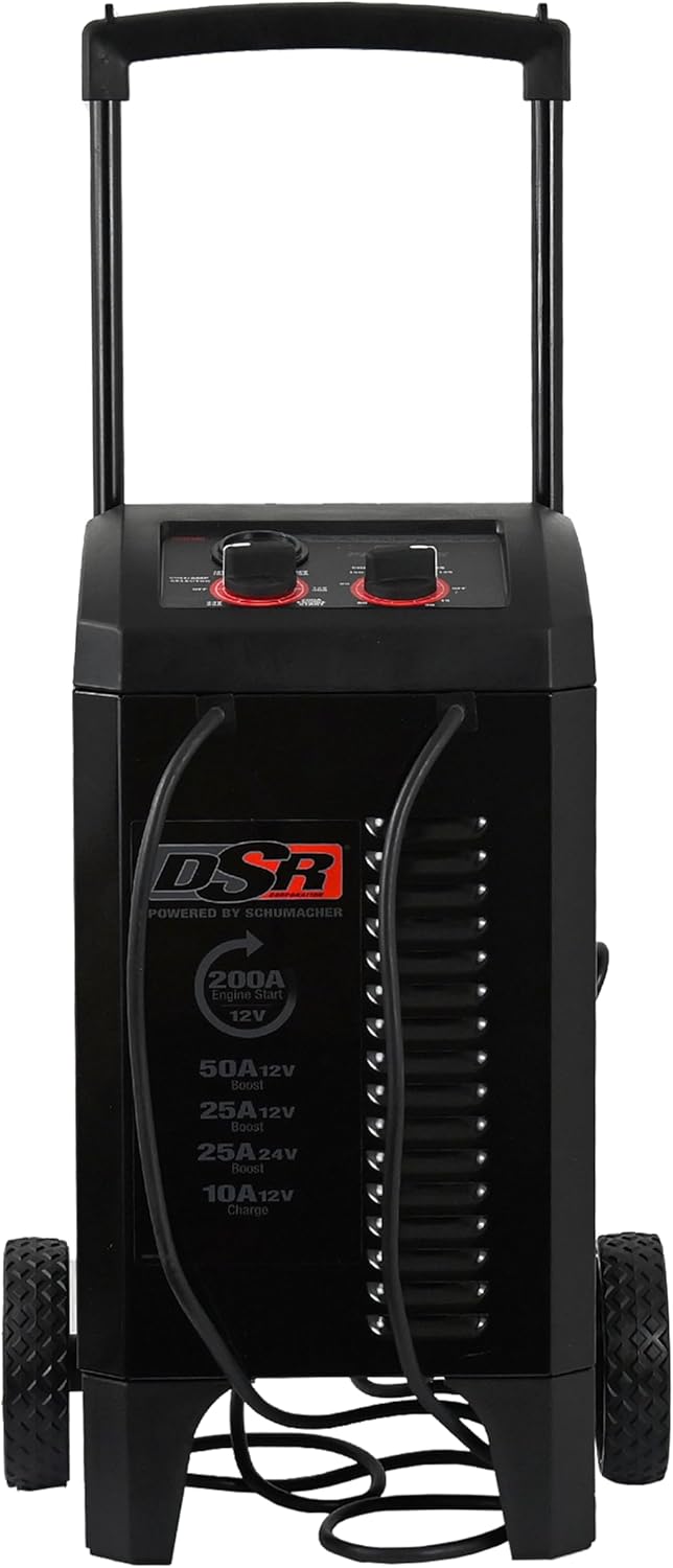 Schumacher |Cargador de batería  12 V/24 V |  200 A |DSR140