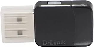 D-Link Adaptador USB WiFi AC600 Mini Internet inalámbrico Dual Band MU-Mimo Wi-Fi Network Desktop Laptop