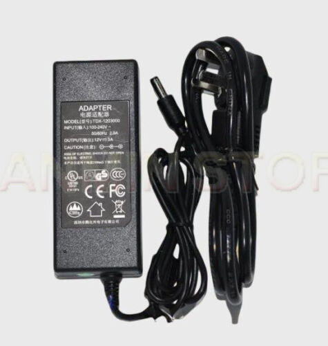 Adaptador de corriente 12V3A TDX-1203000-