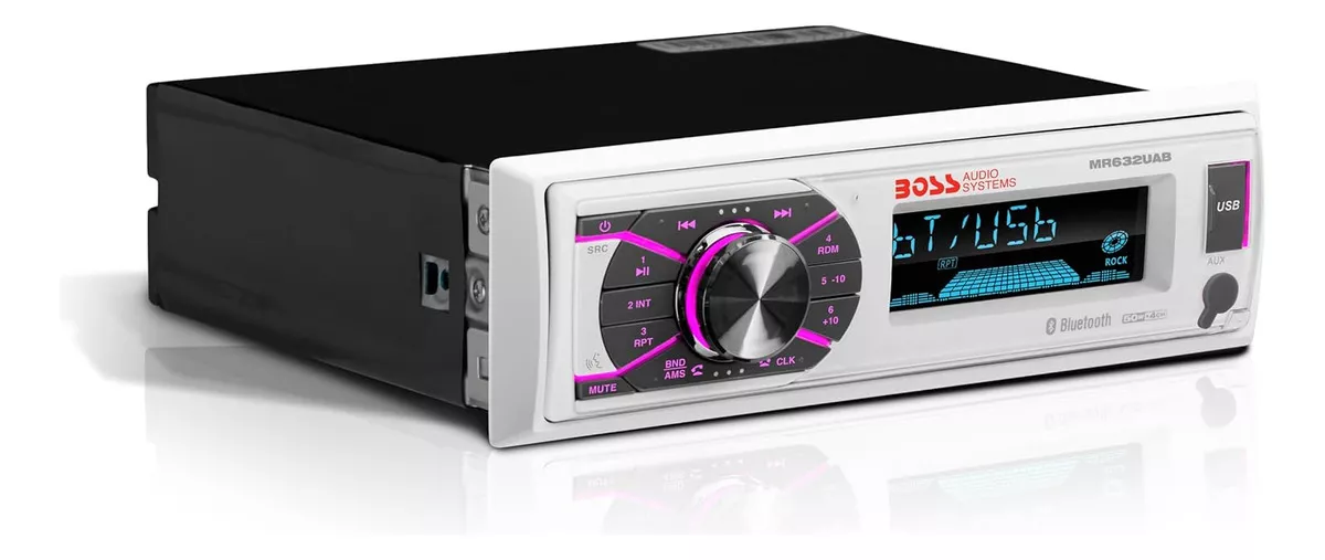 BOSS SISTEMA DE AUDIO CD/DVD/MP3/WMA/USB/RADIO AM/FM CON PANEL FRONTAL DESMONTABLE, RESISTENTE A LA INTEMPERIE - IDEAL PARA TU VEHÍCULO