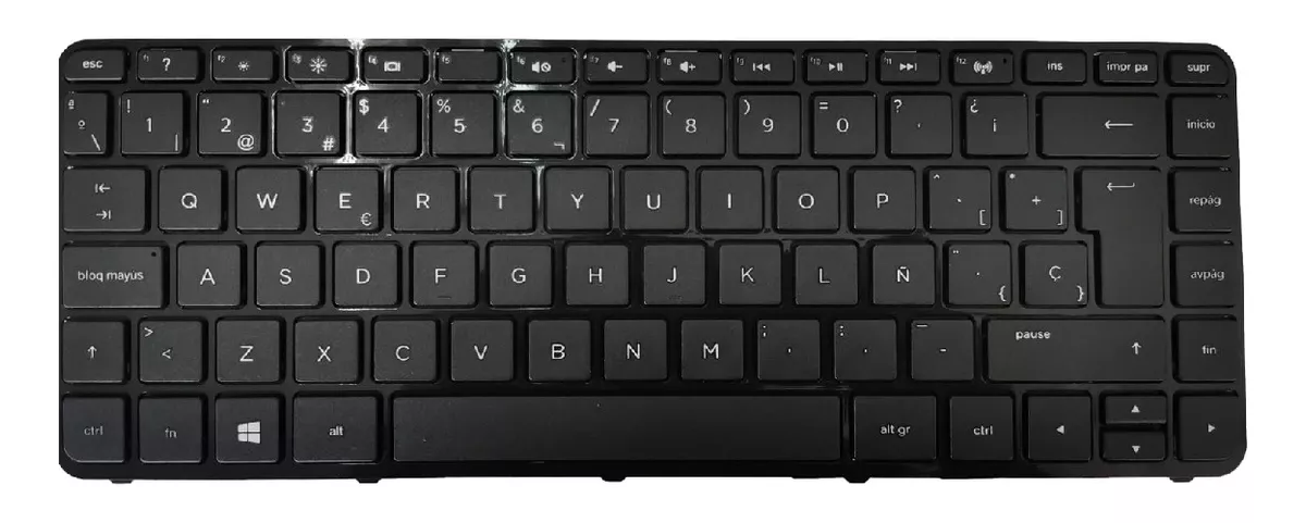 TECLADO COMPATIBLE HP 14-Y002LA 741062-161 NEGRO ESPAÑOL