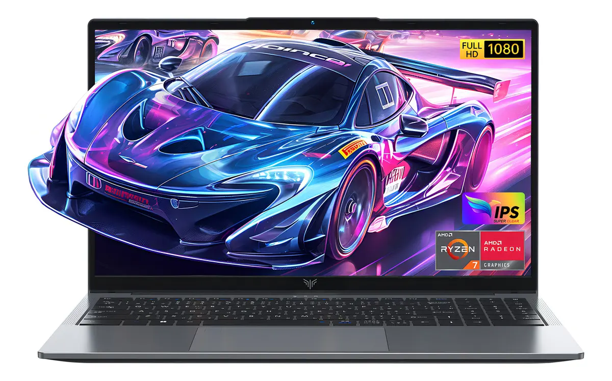 LAPTOP | 16.1 PULGADAS AMD | RYZEN | 7 5700U | 16GB | RAM 512GB SSD WIN11 PRO COLOR GRIS