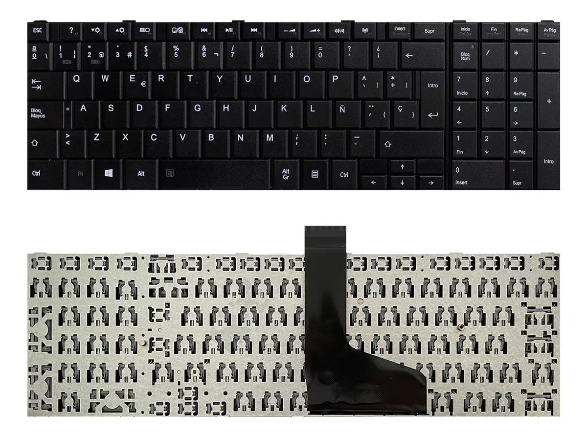 TECLADO TOSHIBA SATELLITE C50 C50-ASP5260FM NEGRO ESPAÑOL