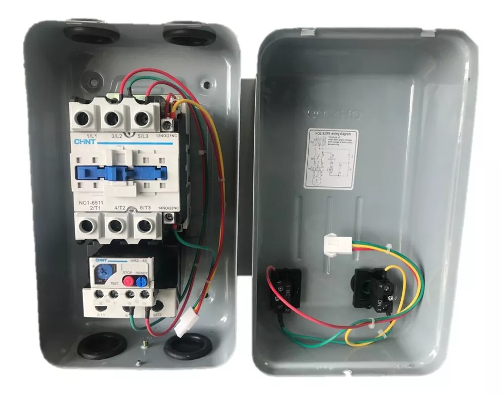 ARRANCADOR PARA MOTOR 15 HP CHINT 37-50 AMP 220 VOLTS