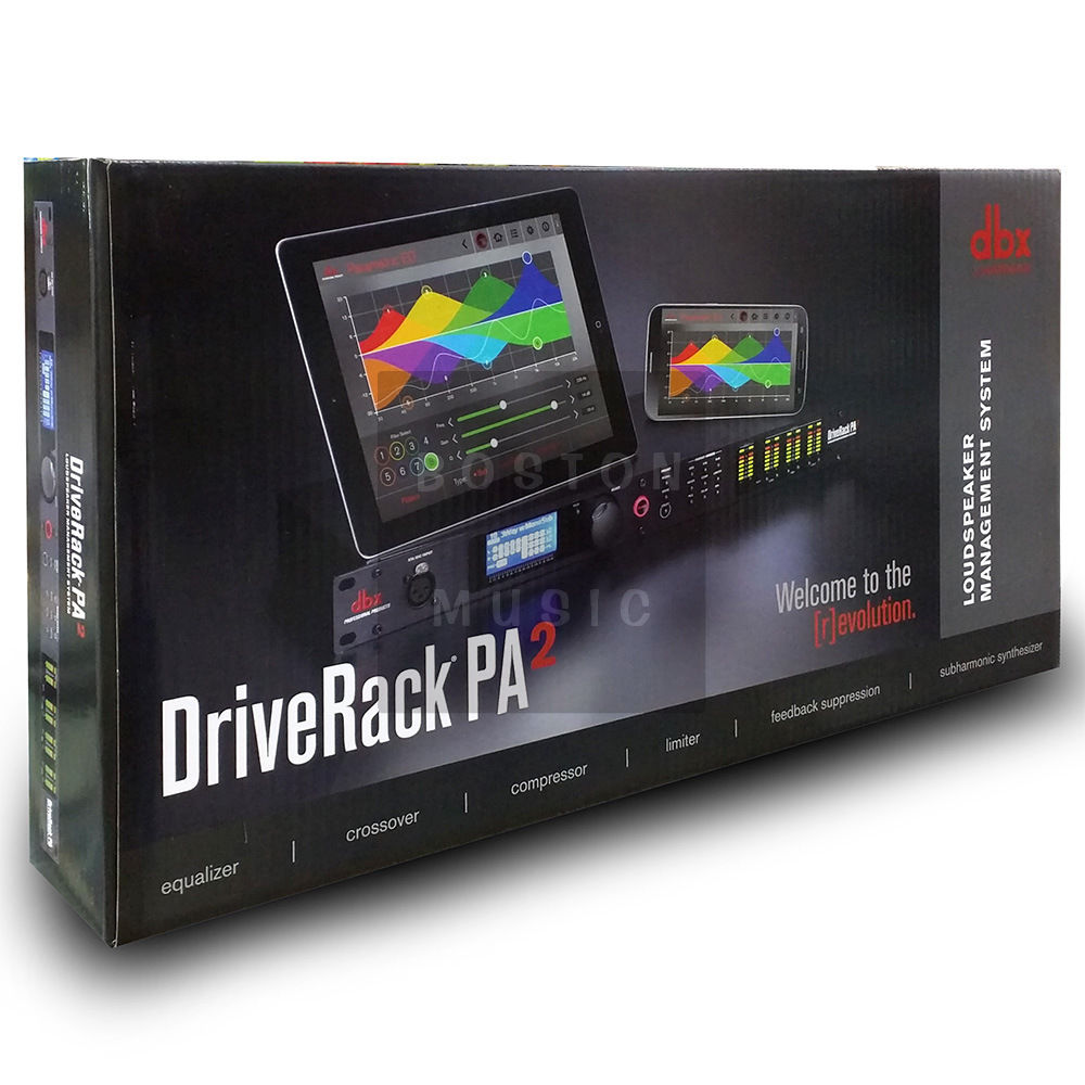 DBX DriveRack PA2 Loudspeaker Management System Drive Rack 691991401480 PA 2