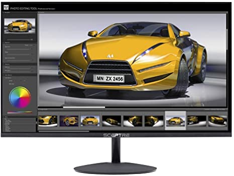 SCEPTRE E275W-1920 27 75HZ MONITOR HDMI VGA ALTAVOCES INTEGRADOS, METAL NEGRO