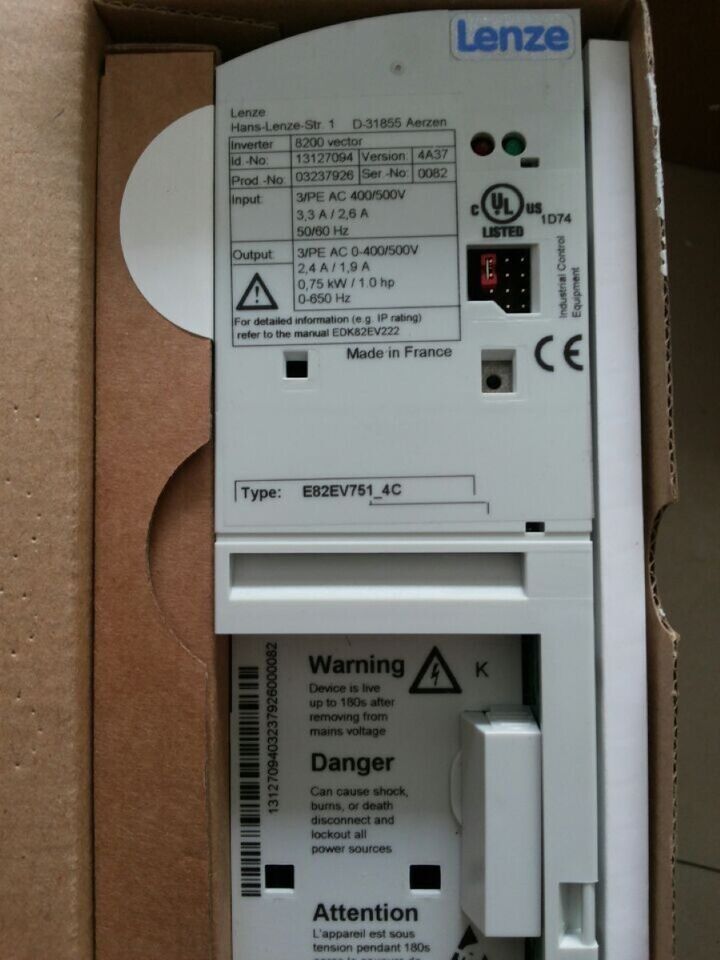 Inversor Lenze E82EV751K4C E82EV751_4C