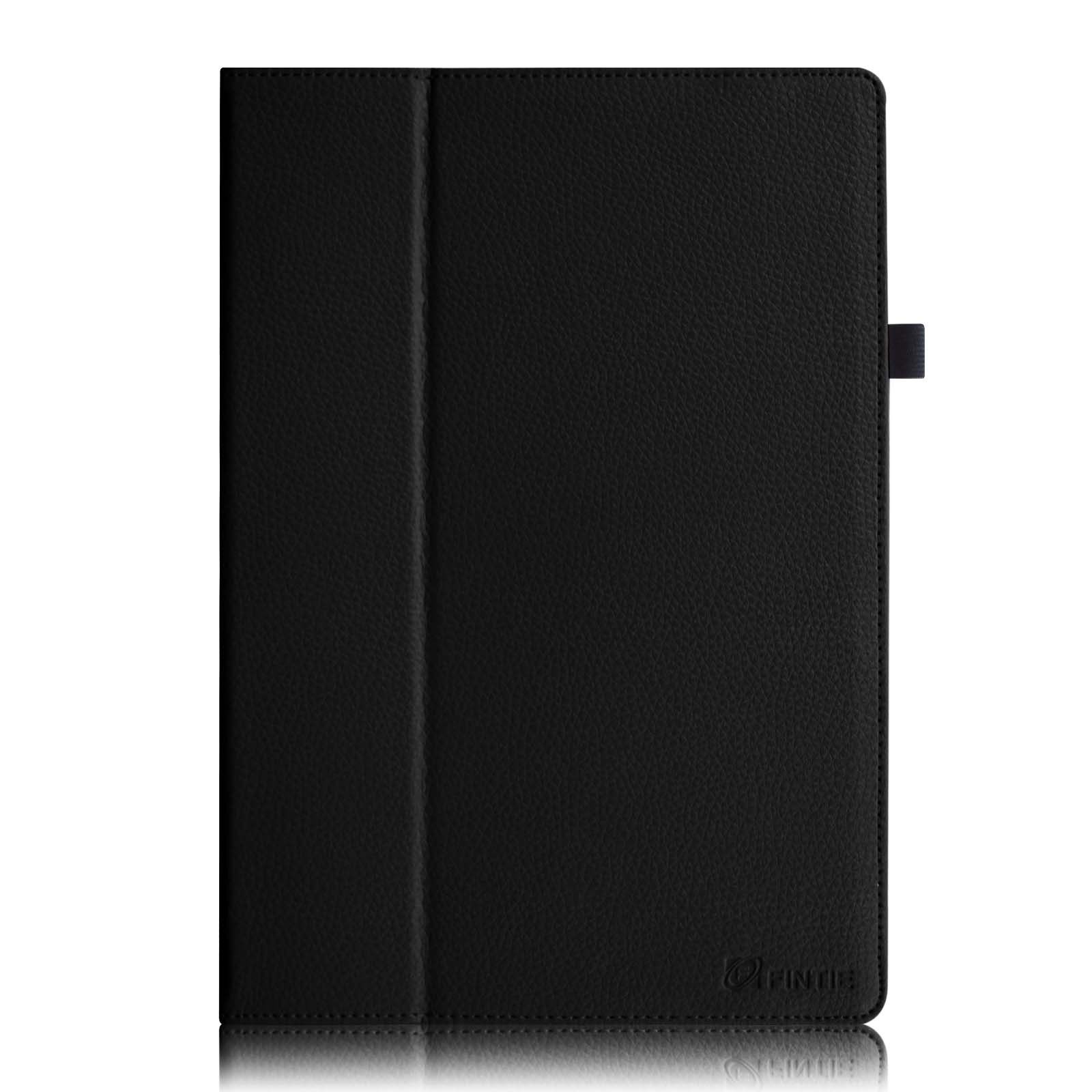 Microsoft Surface Tablet Leather Case Cover w/ Keyboard Stand Stylus Holder