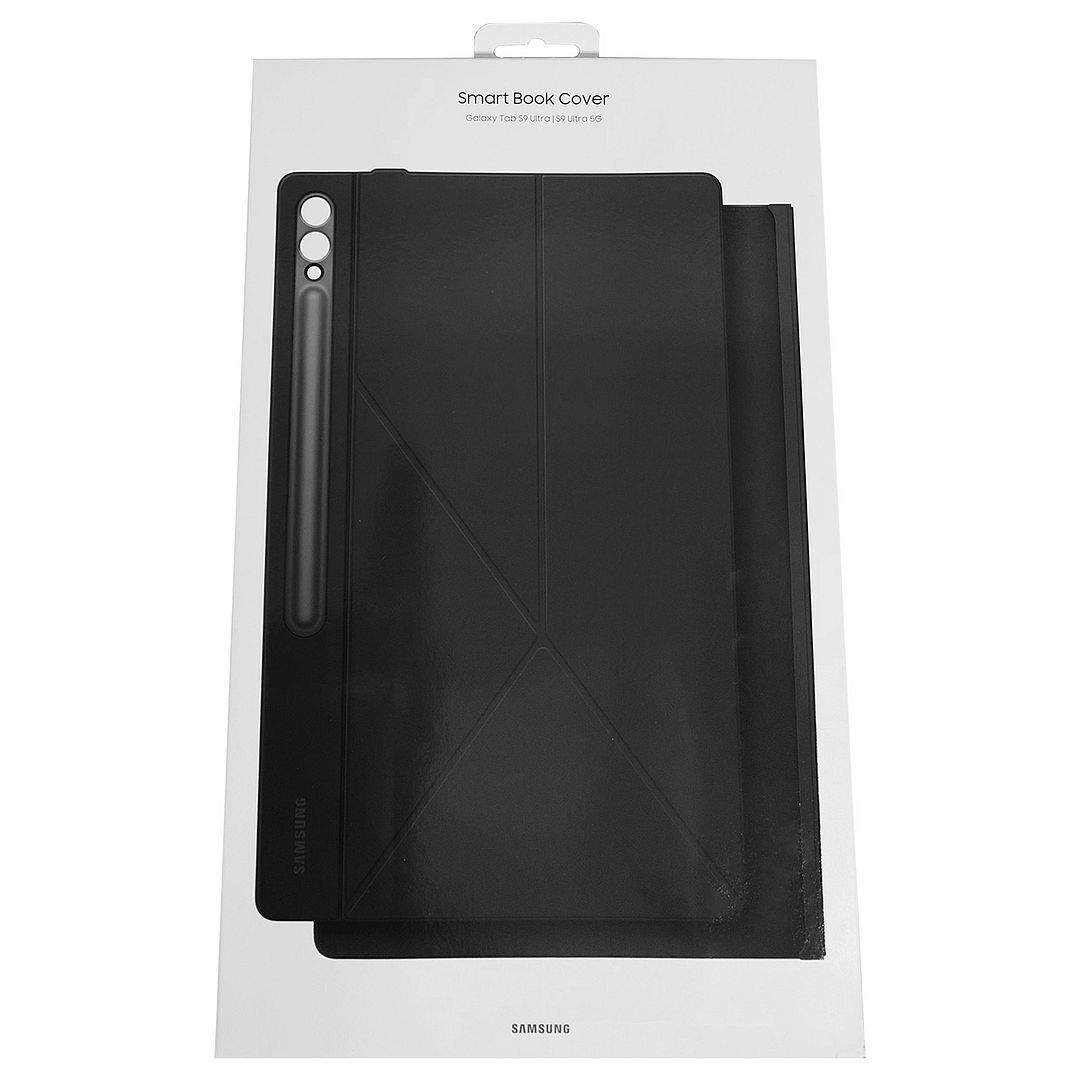 Samsung Oficial Galaxy Tab S9 Ultra Smart Book Cover (negra), EF-BX910PBEGWW