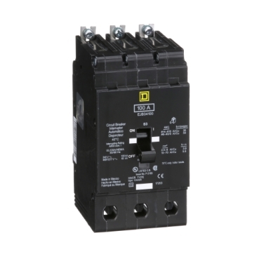 INTERRUPTOR MINIATURA 480Y/277V 100A Square D EJB34100