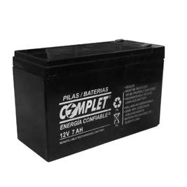 BATERIAS COMPLET 12V 7 AH  DE  REEMPLAZO LIBRE DE MANT. (CEI-1-006)