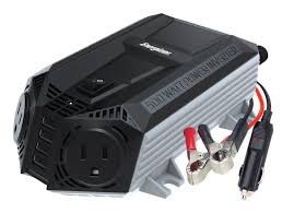 ENERGIZER INVERSOR DE CORRIENTE DE 500 VATIOS 12V CC A CA 4 PUERTOS DE CARGA USB DE 2.4A