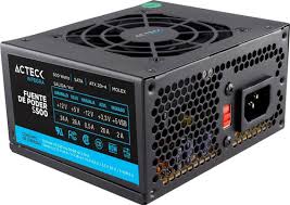 Fuente de Poder ACTECK S-500, Plata, 500 W, PC