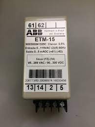 Transdutor Abb Etm15 60hz Fa Out 0 - 5ma