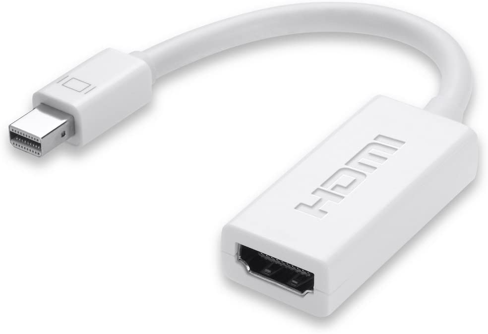 Belkin - Adaptador mini DisplayPort a HDMI, color blanco F2CD021EB