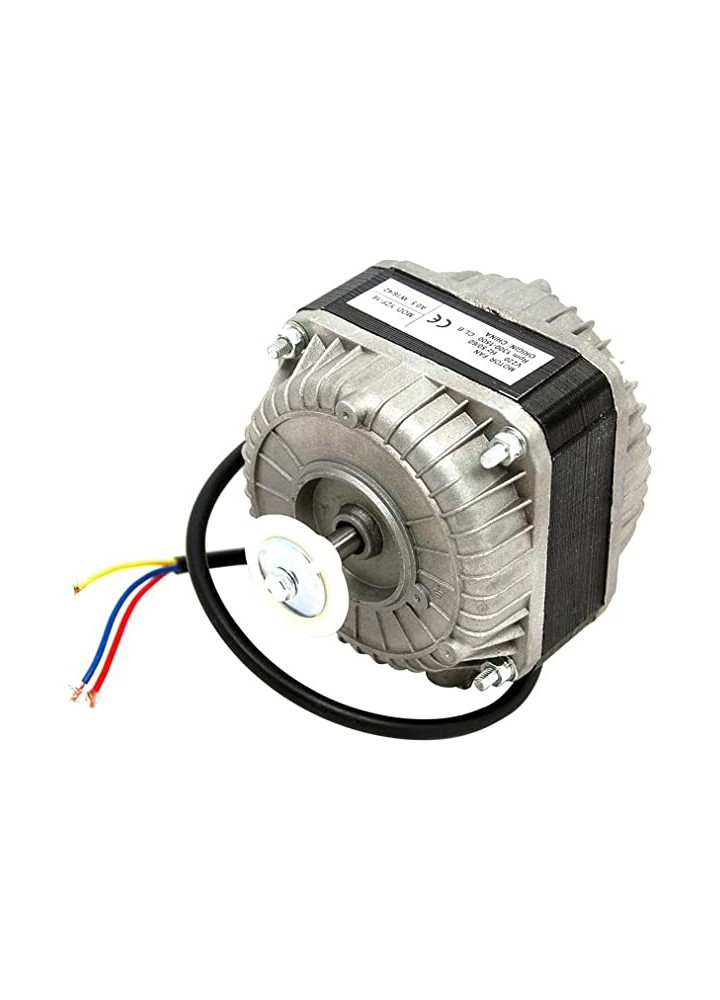 KIT DE MOTOR ELECTRICO POLO SOMBREADO 110-220 V / 50-60 HZ 18 WATTS (YZF18-25), INCLUYE ASPA Y BASE