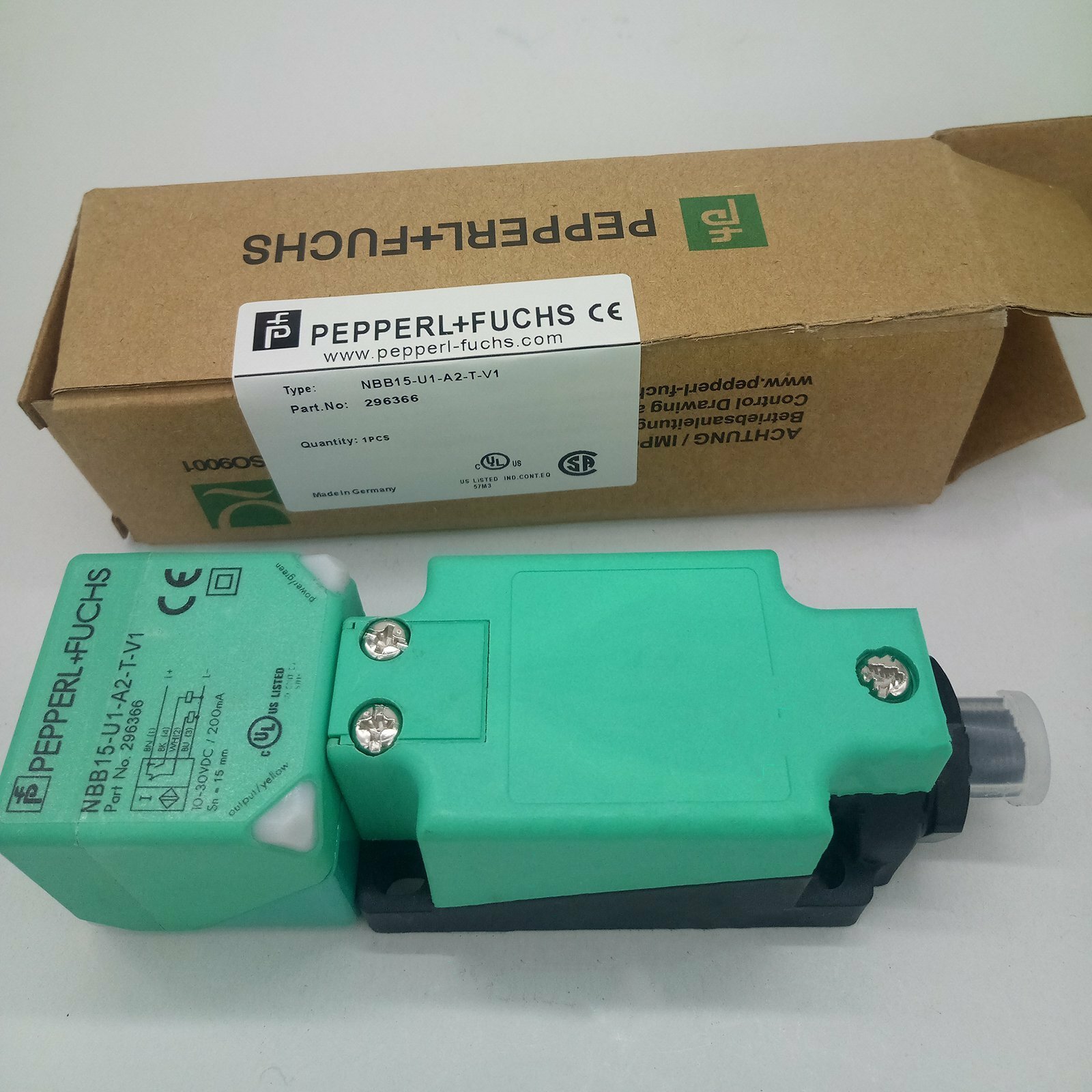 INTERRUPTOR DE PROXIMIDAD PEPPERL+FUCHS NBB15-U1-A2-T-V1