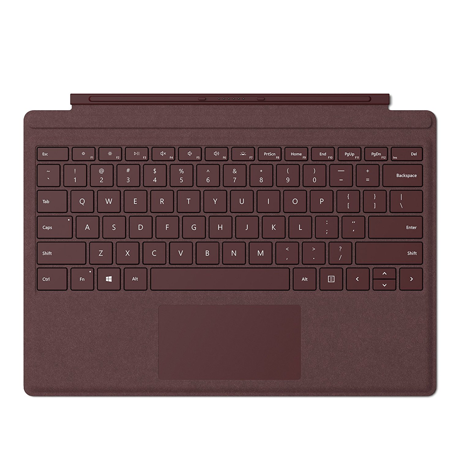 MICROSOFT SURFACE PRO SIGNATURE TYPE COVER- BURGUNDY