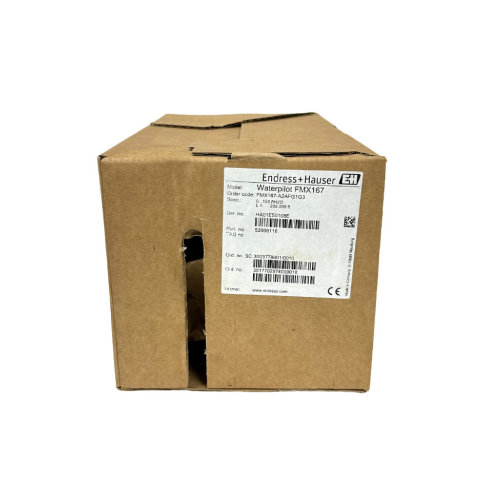 Endress Hauser Waterpilot FMX167 Hydrostatic Level Probe