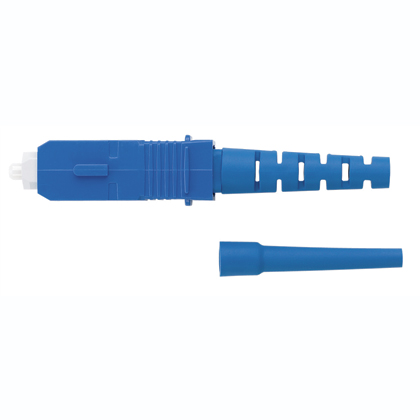 CONECTOR SIMPLEX SC MONOMODO (OS2) PARA TERMINACION DE FIBRA O JUMPER COLOR AZUL REQUIERE HERRAMIENTA FIELDKIT PARA PULIR