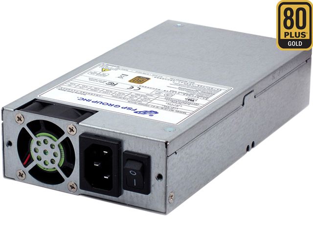 FSP Group 300W ATX Power Supply Single 1U Gold Certified for Rack Mount Case (FSP300-701US)