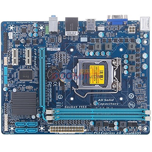 GIGABYTE MOTHERBOARD GA-H61M-DS2 H61M-DS2 H6 LGA 1155 DDR3