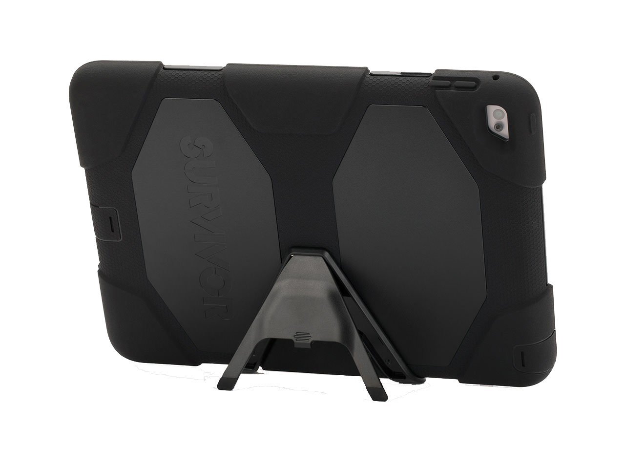 GRIFFIN IPAD PRO. 9.7 PULGADAS RUGGED CASE, SURVIVOR ALL-TERRAIN CON SOPORTE NEGRO