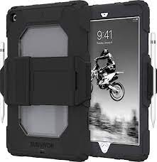 GRIFFIN GIPD-016-BLK SURVIVOR COVER FOR 10.2 INCHES IPAD, BLACK