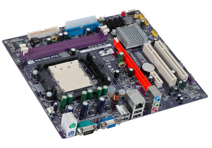 Placa Madre Single-Chip NVIDIA con Socket AM2+ y Dual DDR2 GeForce6100PM-M2 (V2.0)